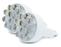 LED Super Bright Automotive Replacement Bulbs - 3157, Clear, 2